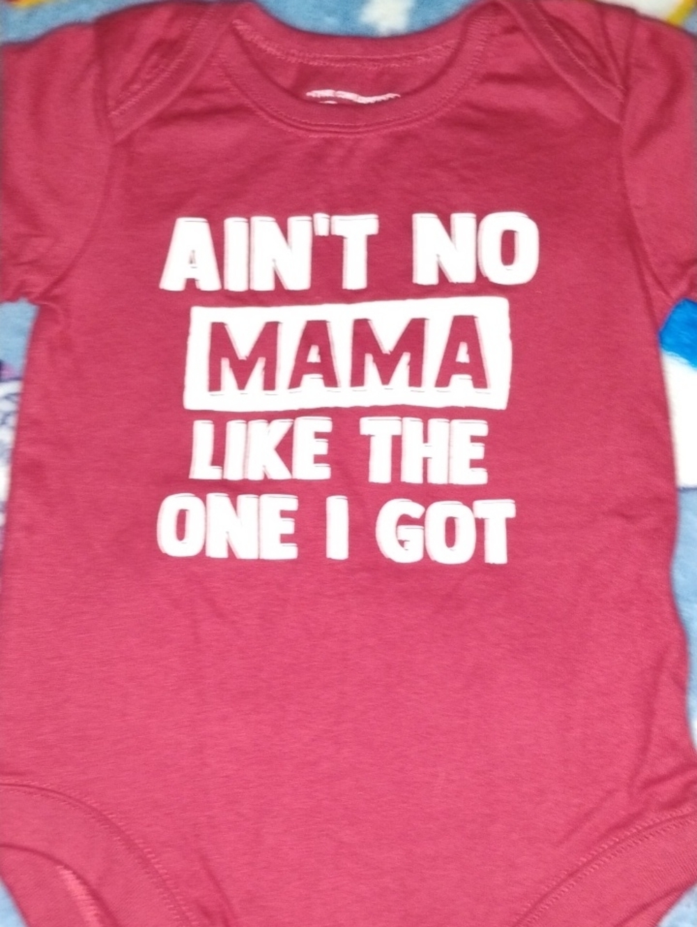 The Children's Place Red Baby Tee